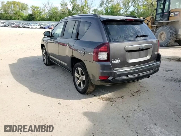 2017 Jeep Compass High Altitude with VIN 1C4NJDEB6HD152471, listed as a Copart auction lot 57475915 with 112,630 mi miles and Clean title. Bid and sale history available at DreamBid. Image 14.
