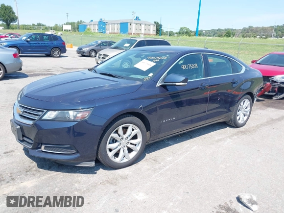2017 Chevrolet Impala LT with VIN 2G1105S37H9117271, listed as a IAAI auction lot 40075008 with 156,972 mi miles and . Bid and sale history available at DreamBid. Image 18.