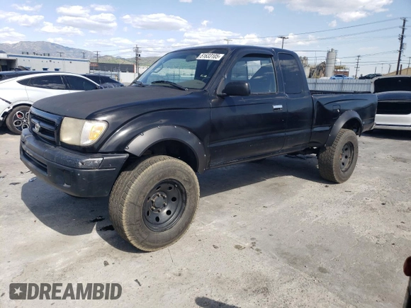 1999 Toyota Tacoma with VIN 4TAWN72N2XZ503012, listed as a Copart auction lot 51633105 with 120,244 mi miles and Salvage title. Bid and sale history available at DreamBid. Image 1.