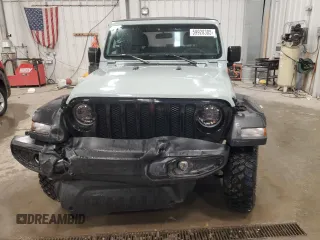 2023 Jeep Wrangler Sport with VIN 1C4HJXAG7PW617021, listed as a Copart auction lot 59928305 with 8,503 mi miles and Salvage title. Bid and sale history available at DreamBid. Image 5.