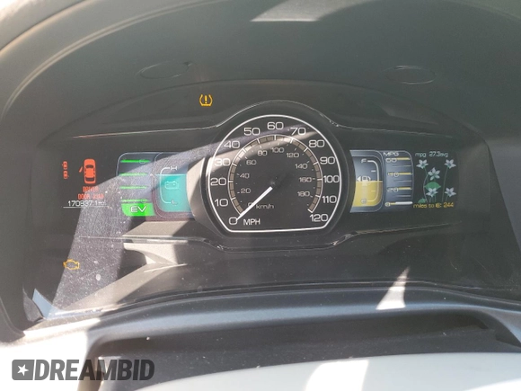 2012 Lincoln MKZ Hybrid with VIN 3LNDL2L30CR831766, listed as a Copart auction lot 46178885 with 170,837 mi miles and Salvage Title. Bid and sale history available at DreamBid. Image 9.