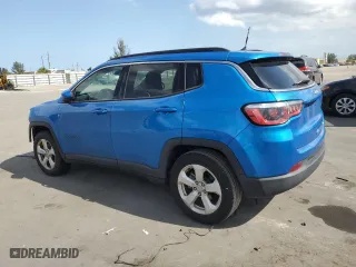 2017 Jeep Compass Latitude with VIN 3C4NJCBB5HT661167, listed as a Copart auction lot 52257515 with 75,271 mi miles and Salvage Title. Bid and sale history available at carsss.com. Image 2.