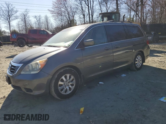 2008 Honda Odyssey EX-L with VIN 5FNRL38788B093574, listed as a Copart auction lot 49868045 with 143,928 mi miles and Salvage Title. Bid and sale history available at carsss.com. Image 1.
