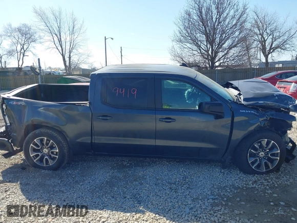 2021 Chevrolet Silverado 1500 RST with VIN 1GCUYEED3MZ206482, listed as a IAAI auction lot 41779419 with 74,171 mi miles and . Bid and sale history available at DreamBid. Image 13.