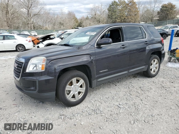 2016 GMC Terrain SLE with VIN 2GKFLSEK3G6336528, listed as a Copart auction lot 47489215 with 127,713 mi miles and Salvage Title. Bid and sale history available at DreamBid. Image 1.