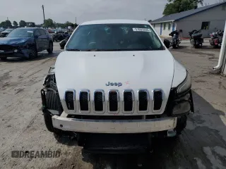 2017 Jeep Cherokee Sport with VIN 1C4PJLAB9HW565983, listed as a Copart auction lot 57095935 with 155,888 mi miles and Salvage title. Bid and sale history available at DreamBid. Image 5.