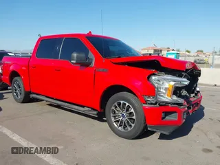 2018 Ford F-150 XL with VIN 1FTEW1CP6JKC84176, listed as a IAAI auction lot 42397578 with 114,511 mi miles and . Bid and sale history available at DreamBid. Image 1.