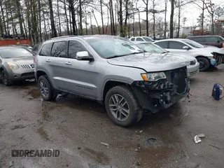 2017 Jeep Grand Cherokee Limited with VIN 1C4RJFBG0HC615787, listed as a IAAI auction lot 41780723 with 142,276 mi miles. Bid and sale history available at carsss.com. Image 1.