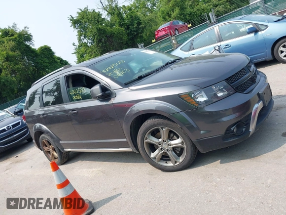 2017 Dodge Journey Crossroad Plus with VIN 3C4PDCGB5HT613080, listed as a IAAI auction lot 42425123 with 114,413 mi miles and . Bid and sale history available at DreamBid. Image 13.