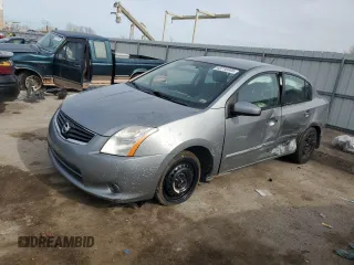 2010 Nissan Sentra S with VIN 3N1AB6AP9AL627803, listed as a Copart auction lot 43710345 with Not Provided miles and Salvage Title. Bid and sale history available at carsss.com. Image 1.