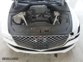 2023 Genesis G80 2.5T with VIN KMTGB4SC8PU197768, listed as a Copart auction lot 67732044 with 25,213 mi miles and Non Repairable. Bid and sale history available at carsss.com. Image 11.