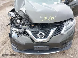 2016 Nissan Rogue S with VIN JN8AT2MV7GW140362, listed as a IAAI auction lot 41800668 with 119,783 mi miles. Bid and sale history available at carsss.com. Image 6.