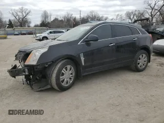 2012 Cadillac SRX Luxury Collection with VIN 3GYFNDE34CS509702, listed as a Copart auction lot 44446455 with 153,362 mi miles and Salvage Title. Bid and sale history available at carsss.com. Image 1.