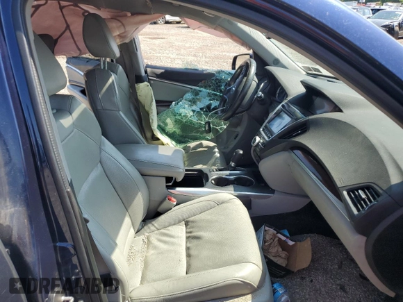 2015 Acura MDX Advance with VIN 5FRYD4H84FB017966, listed as a Copart auction lot 61664895 with Not provided miles and Salvage title. Bid and sale history available at DreamBid. Image 7.