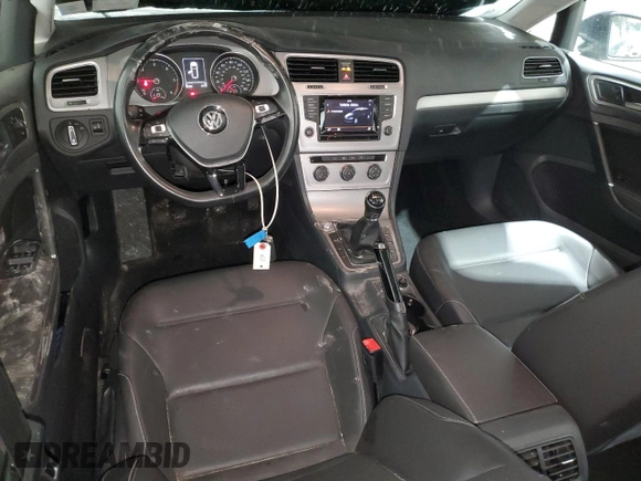 2015 Volkswagen Golf SportWagen TDI S with VIN 3VWFA7AU7FM514206, listed as a Copart auction lot 41971425 with 64,282 mi miles and Salvage Title. Bid and sale history available at carsss.com. Image 8.