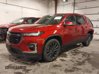 2023 Chevrolet Traverse RS z VIN 1GNEVJKW4PJ187303, wystawiony jako IAAI lot #41582948 z przebiegiem 24 047 mil mil oraz . Historia ofert i sprzedaży dostępna na DreamBid. Obrazek 19.