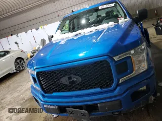2020 Ford F-150 XL with VIN 1FTEW1EP3LFB83329, listed as a Copart auction lot 45917085 with 101,300 mi miles and Salvage Title. Bid and sale history available at DreamBid. Image 5.