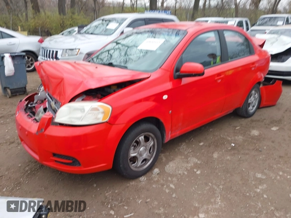 2008 Chevrolet Aveo LS with VIN KL1TD56618B052786, listed as a IAAI auction lot 40890445 with 164,714 mi miles and . Bid and sale history available at DreamBid. Image 17.