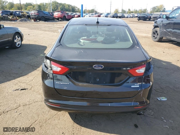 2014 Ford Fusion SE with VIN 1FA6P0HD0E5370930, listed as a Copart auction lot 75807244 with 93,589 mi miles and Salvage Title. Bid and sale history available at carsss.com. Image 6.