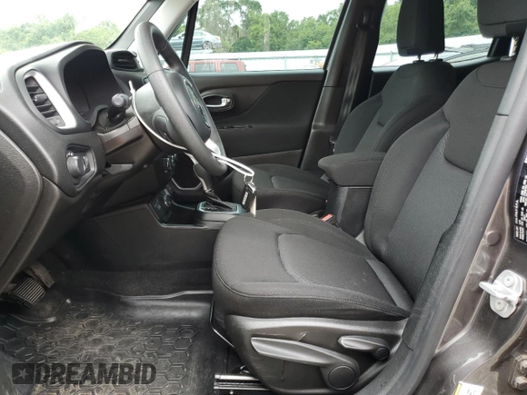 2018 Jeep Renegade Sport with VIN ZACCJBAB2JPJ55339, listed as a Copart auction lot 57557305 with 60,090 mi miles and Salvage title. Bid and sale history available at DreamBid. Image 7.