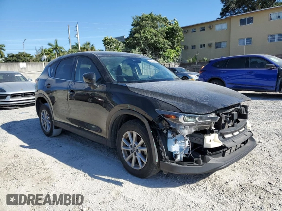 2023 Mazda CX-5 S Select with VIN JM3KFBBM6P0213779, listed as a Copart auction lot 46155925 with 46,585 mi miles and Non Repairable. Bid and sale history available at DreamBid. Image 4.