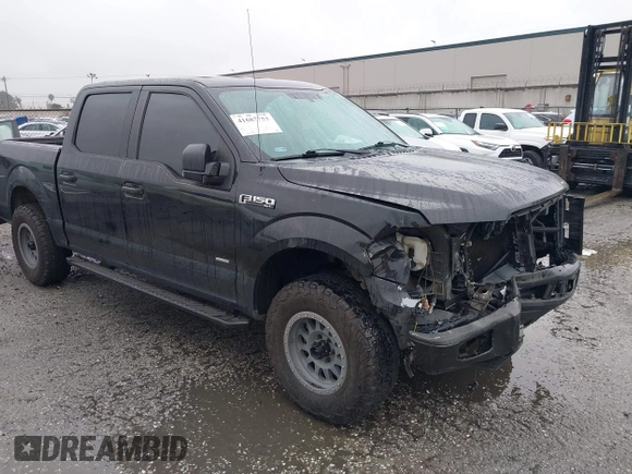 2015 Ford F-150 XL with VIN 1FTEW1CGXFKD98530, listed as a IAAI auction lot 41687753 with 104,281 mi miles. Bid and sale history available at carsss.com. Image 1.