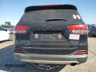 2016 Kia Sorento EX with VIN 5XYPH4A53GG008851, listed as a Copart auction lot 49667845 with 187,951 mi miles and Clean Title. Bid and sale history available at carsss.com. Image 6.