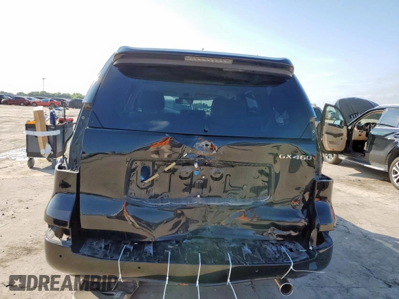 2020 Lexus GX 460 Premium with VIN JTJAM7BX9L5247579, listed as a Copart auction lot 58693505 with Not provided miles and Salvage title. Bid and sale history available at DreamBid. Image 6.
