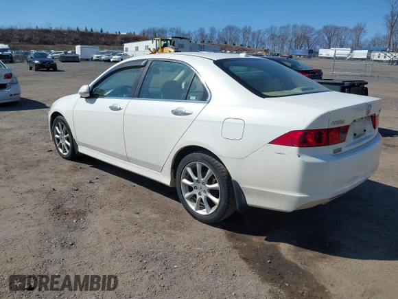 2006 Acura TSX Navi with VIN JH4CL96976C027247, listed as a IAAI auction lot 41755330 with 292,515 mi miles. Bid and sale history available at carsss.com. Image 3.