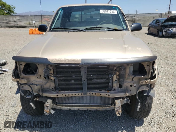 1999 Toyota Tacoma PreRunner with VIN 4TASN92N7XZ573079, listed as a Copart auction lot 56917035 with 254,939 mi miles and Salvage title. Bid and sale history available at DreamBid. Image 5.