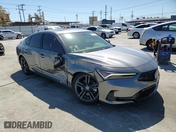 2024 Acura Integra w/A-Spec Package with VIN 19UDE4H37RA021364, listed as a Copart auction lot 47843185 with 5,979 mi miles and Salvage title. Bid and sale history available at DreamBid. Image 11.