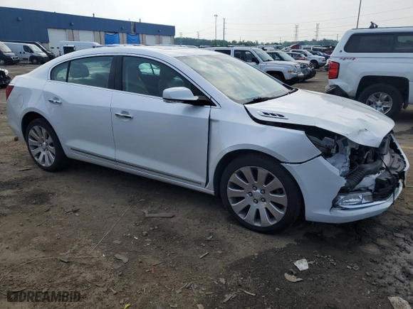 2015 Buick LaCrosse Leather with VIN 1G4GC5G30FF193495, listed as a Copart auction lot 60025184 with 116,628 mi miles and Salvage Title. Bid and sale history available at carsss.com. Image 4.