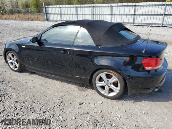 2009 BMW 1 Series 128i with VIN WBAUL73549VJ75437, listed as a Copart auction lot 49724985 with Not provided miles and Salvage title. Bid and sale history available at DreamBid. Image 2.
