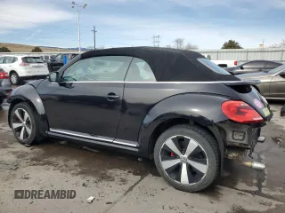 2013 Volkswagen Beetle with VIN 3VW7S7AT3DM819093, listed as a Copart auction lot 49997645 with 43,233 mi miles and Salvage Title. Bid and sale history available at DreamBid. Image 2.