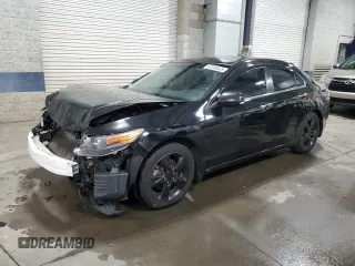 2010 Acura TSX with VIN JH4CU2F60AC035967, listed as a Copart auction lot 52200535 with 185,270 mi miles and Salvage Title. Bid and sale history available at carsss.com. Image 1.