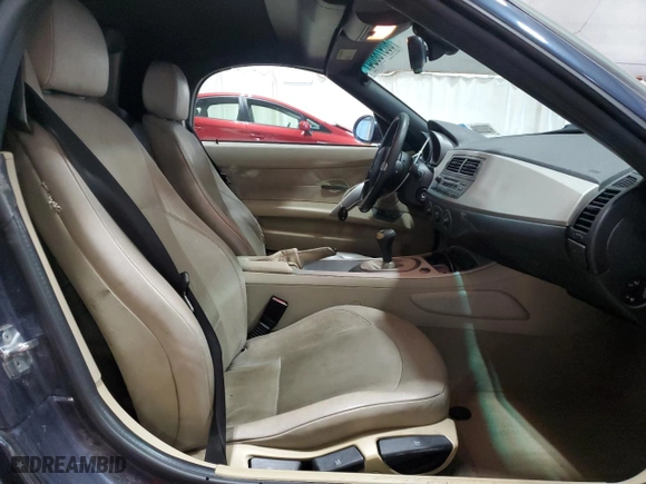 2004 BMW Z4 2.5i with VIN 4USBT33594LR68329, listed as a Copart auction lot 80978804 with 169,771 mi miles and Salvage Title. Bid and sale history available at carsss.com. Image 10.