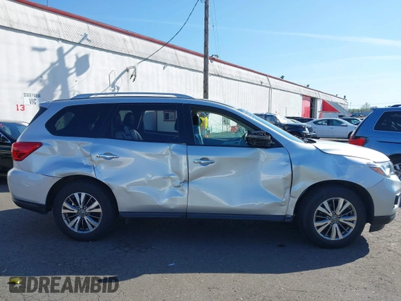 2019 Nissan Pathfinder SL with VIN 5N1DR2MM8KC629938, listed as a IAAI auction lot 42020133 with 78,631 mi miles and . Bid and sale history available at DreamBid. Image 13.
