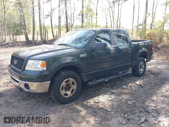 2006 Ford F-150 XLT with VIN 1FTPW14V56FB20956, listed as a IAAI auction lot 42016259 with 190,154 mi miles and . Bid and sale history available at carsss.com. Image 2.