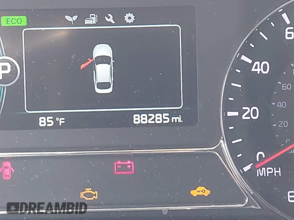 2015 Kia Optima Hybrid with VIN KNAGM4AD2F5086402, listed as a IAAI auction lot 41836546 with 88,285 mi miles. Bid and sale history available at carsss.com. Image 15.