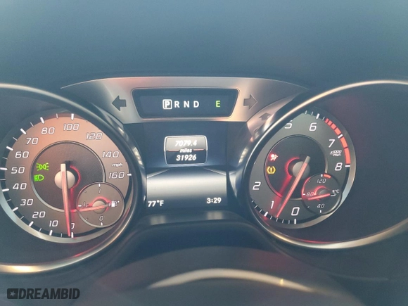 2015 Mercedes-Benz SL-Class SL 550 with VIN WDDJK7DAXFF034551, listed as a Copart auction lot 87262454 with 31,926 mi miles and Salvage Title. Bid and sale history available at carsss.com. Image 9.