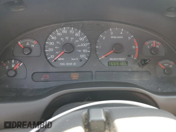 2004 Ford Mustang Deluxe with VIN 1FAFP44694F133988, listed as a Copart auction lot 50846395 with 166,918 mi miles and Salvage Title. Bid and sale history available at carsss.com. Image 9.
