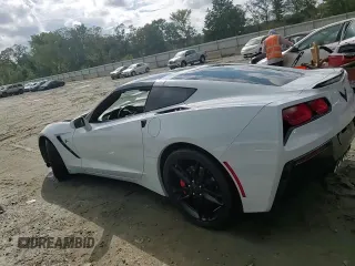 2019 Chevrolet Corvette 1LT with VIN 1G1YB2D72K5113706, listed as a Copart auction lot 71842584 with 0 mi miles and Salvage Title. Bid and sale history available at carsss.com. Image 14.
