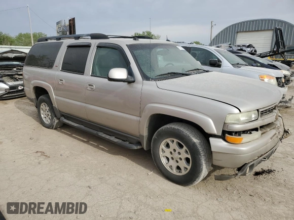 2005 Chevrolet Suburban Z71 with VIN 3GNFK16ZX5G110659, listed as a Copart auction lot 51700115 with 223,329 mi miles and Salvage title. Bid and sale history available at DreamBid. Image 4.