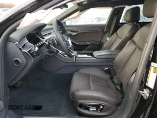 2023 Audi A8 with VIN WAULDAF8XPN002207, listed as a Copart auction lot 84796454 with 25,632 mi miles and Salvage Title. Bid and sale history available at carsss.com. Image 7.