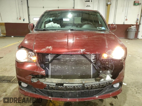 2018 Dodge Grand Caravan SE with VIN 2C4RDGBG4JR215192, listed as a Copart auction lot 45911655 with 75,239 mi miles and Salvage Title. Bid and sale history available at DreamBid. Image 5.