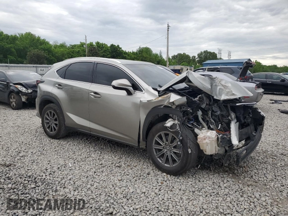 2020 Lexus NX 300 with VIN JTJAARBZ3L5003285, listed as a Copart auction lot 53977335 with 80,316 mi miles and Salvage title. Bid and sale history available at DreamBid. Image 4.