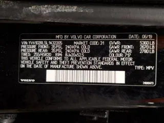 2020 Volvo XC60 Inscription with VIN YV4102RL5L1432205, listed as a Copart auction lot 45481775 with 56,331 mi miles and Salvage Title. Bid and sale history available at carsss.com. Image 13.
