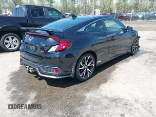 2017 Honda Civic Si with VIN 2HGFC3A53HH753043, listed as a IAAI auction lot 41984337 with 77,043 mi miles and . Bid and sale history available at DreamBid. Image 4.