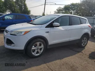2014 Ford Escape SE z VIN 1FMCU9GX5EUC60849, wystawiony jako Copart lot #60498575 z przebiegiem Nie podano mil oraz Szkoda całkowita • Salvage title. Historia ofert i sprzedaży dostępna na DreamBid. Obrazek 1.