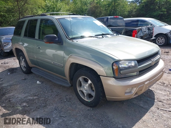 2004 Chevrolet TrailBlazer LT with VIN 1GNDS13S842352310, listed as a IAAI auction lot 42212039 with 154,843 mi miles and . Bid and sale history available at DreamBid. Image 1.